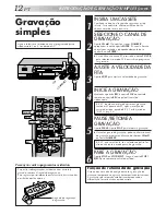 Preview for 12 page of JVC HR-J673M (Portuguese) Instructions Manual