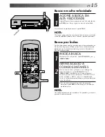 Preview for 15 page of JVC HR-J673M (Portuguese) Instructions Manual