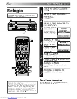 Предварительный просмотр 8 страницы JVC HR-J676M (Portuguese) Instructions Manual