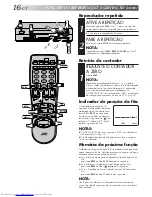 Предварительный просмотр 16 страницы JVC HR-J676M (Portuguese) Instructions Manual