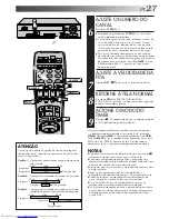 Предварительный просмотр 27 страницы JVC HR-J676M (Portuguese) Instructions Manual