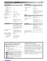 Предварительный просмотр 43 страницы JVC HR-J676M (Portuguese) Instructions Manual