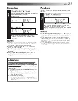 Предварительный просмотр 21 страницы JVC HR-J677MS Instructions Manual