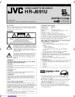 JVC HR-J691EU Instructions Manual preview