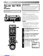 Предварительный просмотр 28 страницы JVC HR-J7005UM Instructions Manual