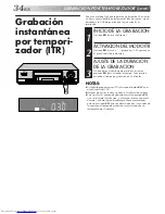 Предварительный просмотр 34 страницы JVC HR-J7005UM Instructions Manual