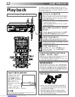 Предварительный просмотр 12 страницы JVC HR-J770EK Instructions Manual