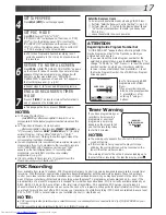 Предварительный просмотр 17 страницы JVC HR-J770EK Instructions Manual