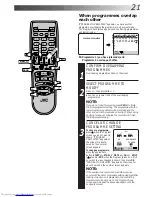 Предварительный просмотр 21 страницы JVC HR-J770EK Instructions Manual