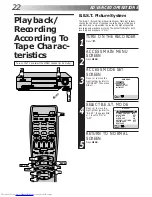 Предварительный просмотр 22 страницы JVC HR-J770EK Instructions Manual