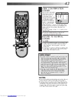 Предварительный просмотр 43 страницы JVC HR-J770EK Instructions Manual