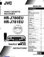 JVC HR-J780EU Instructions Manual preview