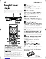 Preview for 22 page of JVC HR-J781MS (French) Mode D'Emploi