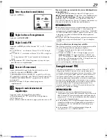 Preview for 29 page of JVC HR-J781MS (French) Mode D'Emploi