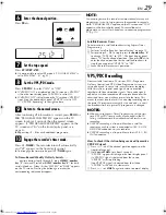 Preview for 29 page of JVC HR-J870EU Instructions Manual