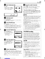 Preview for 29 page of JVC HR-J880EU Instructions Manual