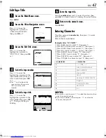 Preview for 41 page of JVC HR-J880EU Instructions Manual