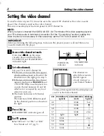 Preview for 8 page of JVC HR-P111EE Instructions Manual