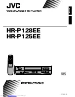 JVC HR-P125EE Instructions Manual preview