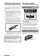 Предварительный просмотр 6 страницы JVC HR-P51A Instructions Manual