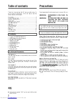 Preview for 2 page of JVC HR-P71K Instructions Manual