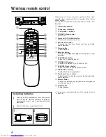 Preview for 4 page of JVC HR-P71K Instructions Manual