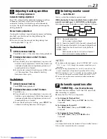 Preview for 23 page of JVC HR-S29U Instructions Manual