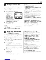 Preview for 27 page of JVC HR-S29U Instructions Manual