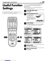 Preview for 39 page of JVC HR-S391OU Instructions Manual