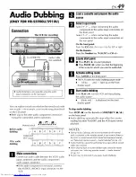 Preview for 49 page of JVC HR-S391OU Instructions Manual