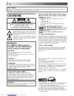 Preview for 2 page of JVC HR-S4500U Instructions Manual