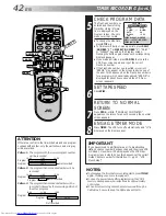 Preview for 42 page of JVC HR-S4500U Instructions Manual