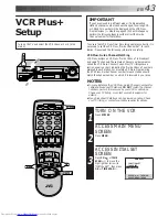 Preview for 43 page of JVC HR-S4500U Instructions Manual