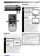 Preview for 37 page of JVC HR-S5400U Instructions Manual