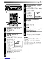 Предварительный просмотр 51 страницы JVC HR-S5400U Instructions Manual