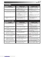 Preview for 47 page of JVC HR-S5600AM Instructions Manual