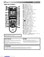 Preview for 52 page of JVC HR-S5600AM Instructions Manual