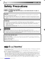 Preview for 2 page of JVC HR-S5900AM Instructions Manual