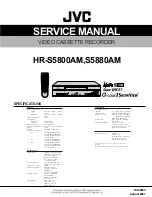 Preview for 5 page of JVC HR-S5900AM Service Manual