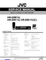 JVC HR-S5901U Service Manual preview