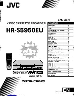 JVC HR-S5950EU Instructions Manual preview