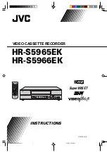 JVC HR-S5965EK Instructions Manual preview