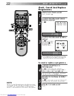 Предварительный просмотр 22 страницы JVC HR-S6722EK Instructions Manual