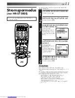 Preview for 11 page of JVC HR-S7500E (German) Bedienungsanleitung