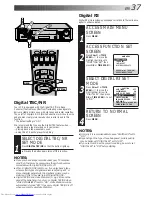 Preview for 37 page of JVC HR-S7500EK Instructions Manual