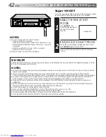 Preview for 42 page of JVC HR-S7500EK Instructions Manual