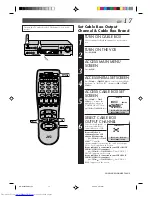 Предварительный просмотр 17 страницы JVC HR-S7600AM Instructions Manual