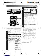 Предварительный просмотр 33 страницы JVC HR-S7600AM Instructions Manual