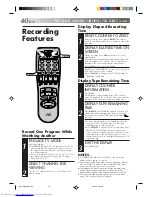 Предварительный просмотр 40 страницы JVC HR-S7600AM Instructions Manual