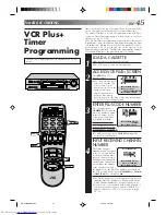 Предварительный просмотр 45 страницы JVC HR-S7600AM Instructions Manual